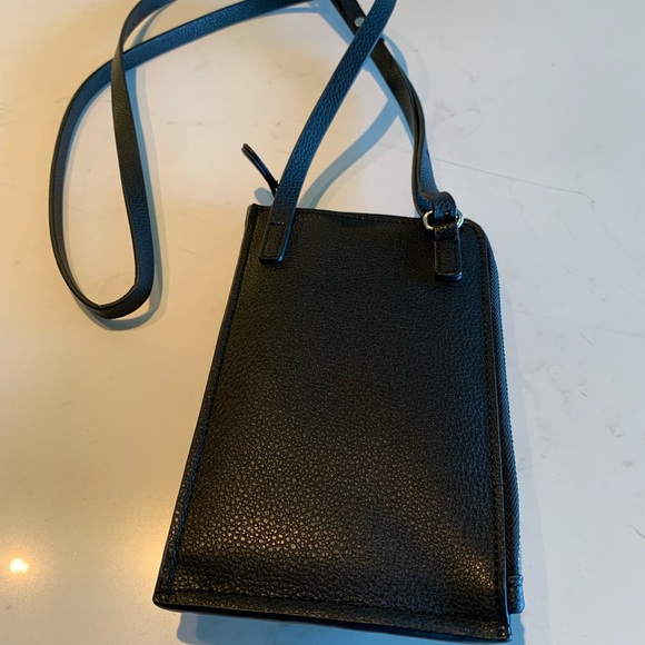 Uniqlo WOMEN'S FAUX LEATHER WALLET MINI SHOULDER BAG - Picture 4 of 6